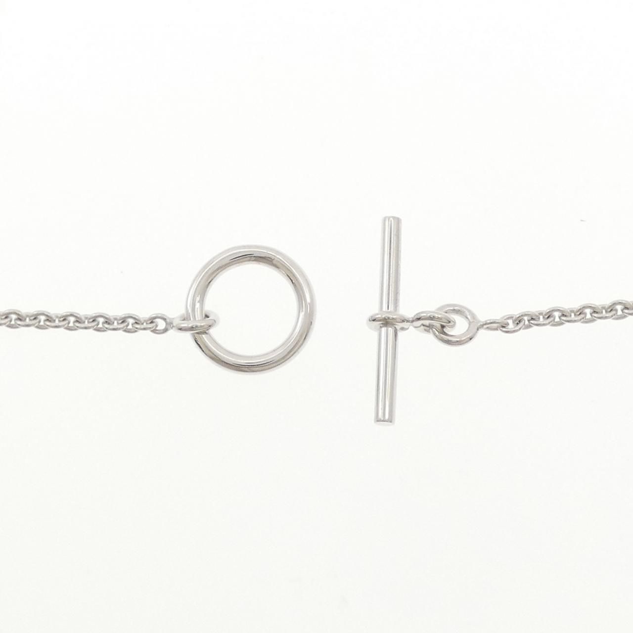 Hermes Diamond Necklace White Gold — view 5