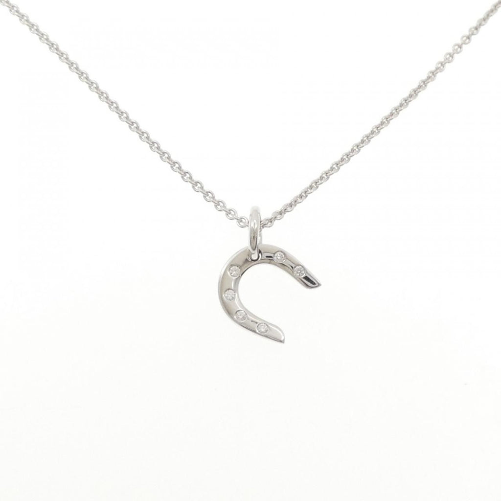 Hermes Diamond Necklace White Gold
