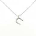 Hermes Diamond Necklace White Gold