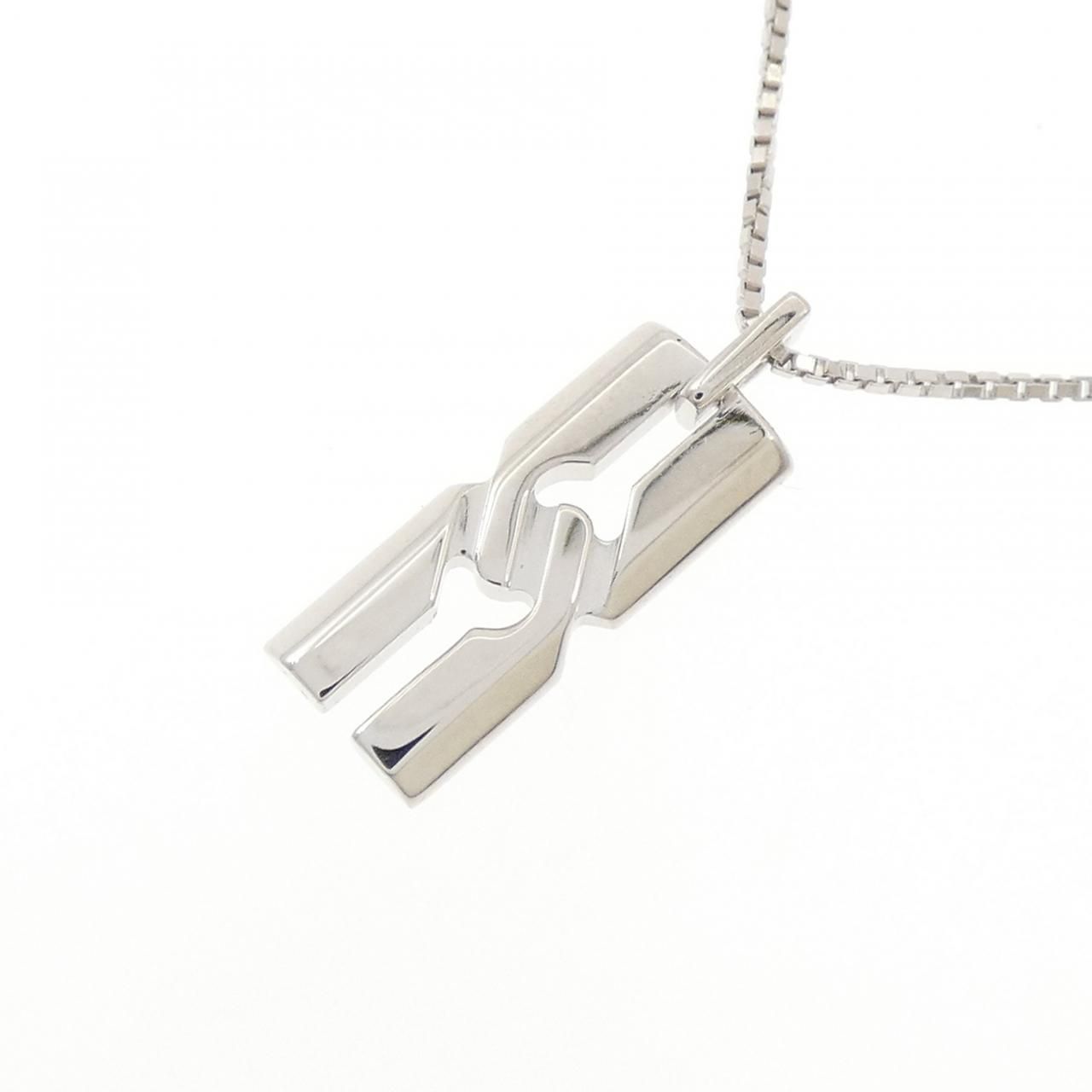Gucci Infinity Necklace White Gold — view 3