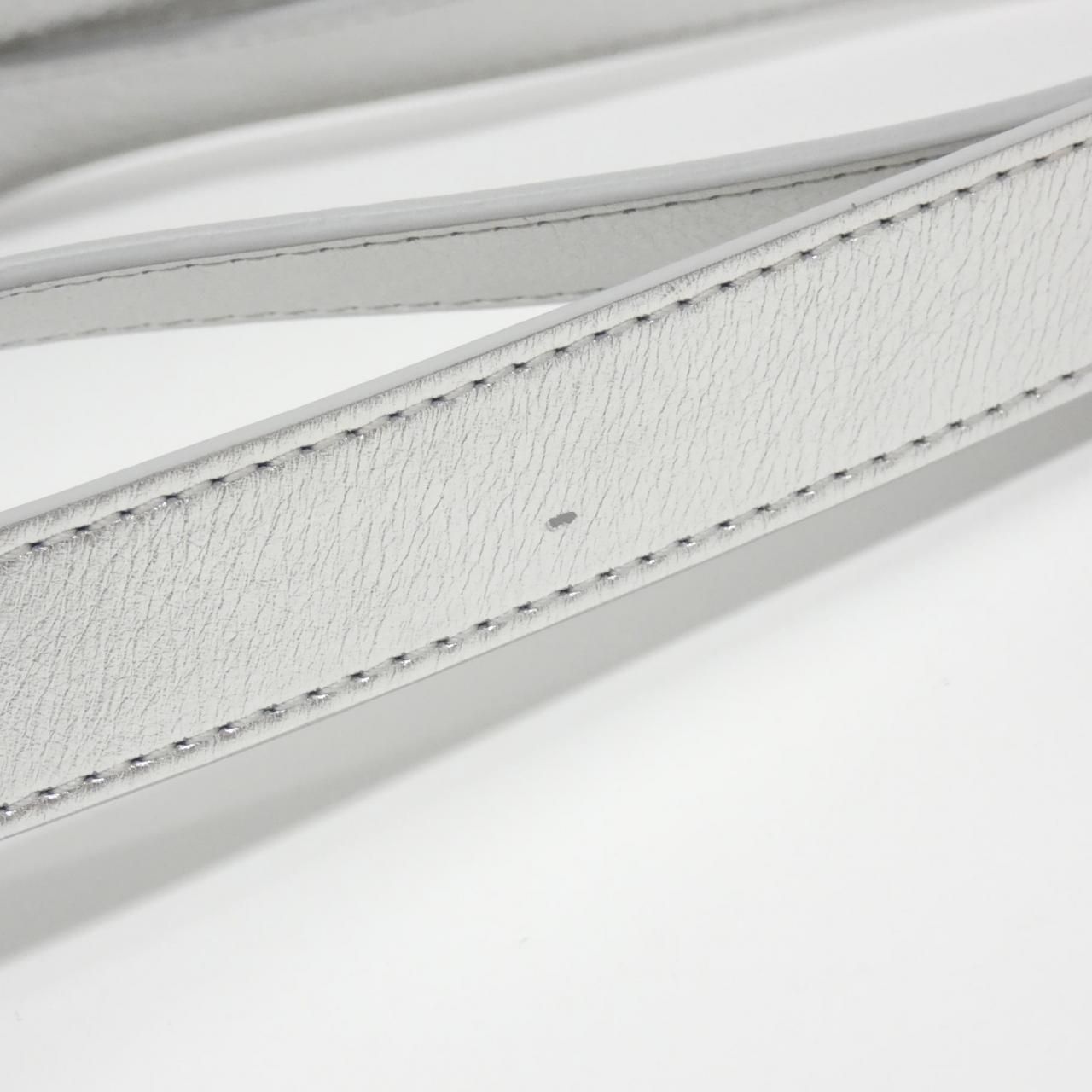 Chanel Bag Handbag Silver — view 5