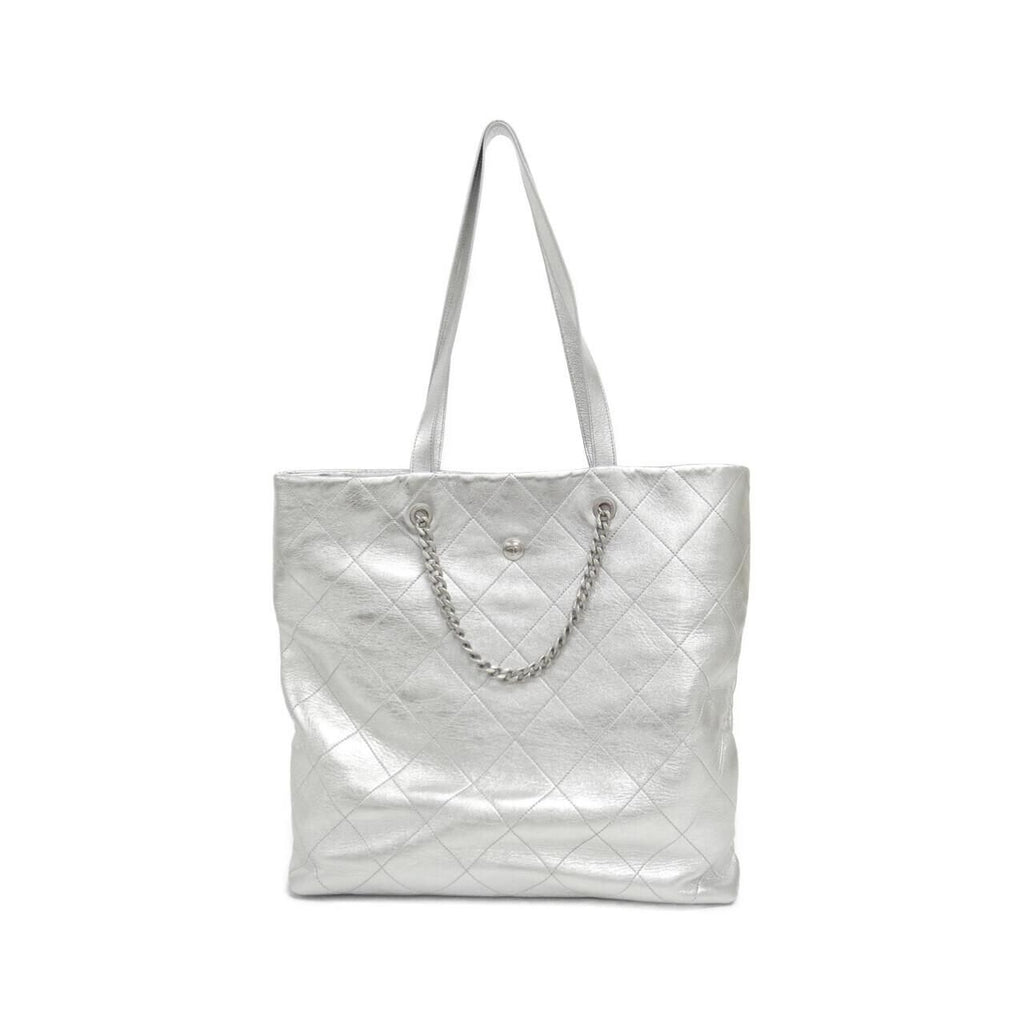 Chanel Bag Handbag Silver — view 2