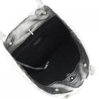 Chanel Bag Handbag Silver — view 6