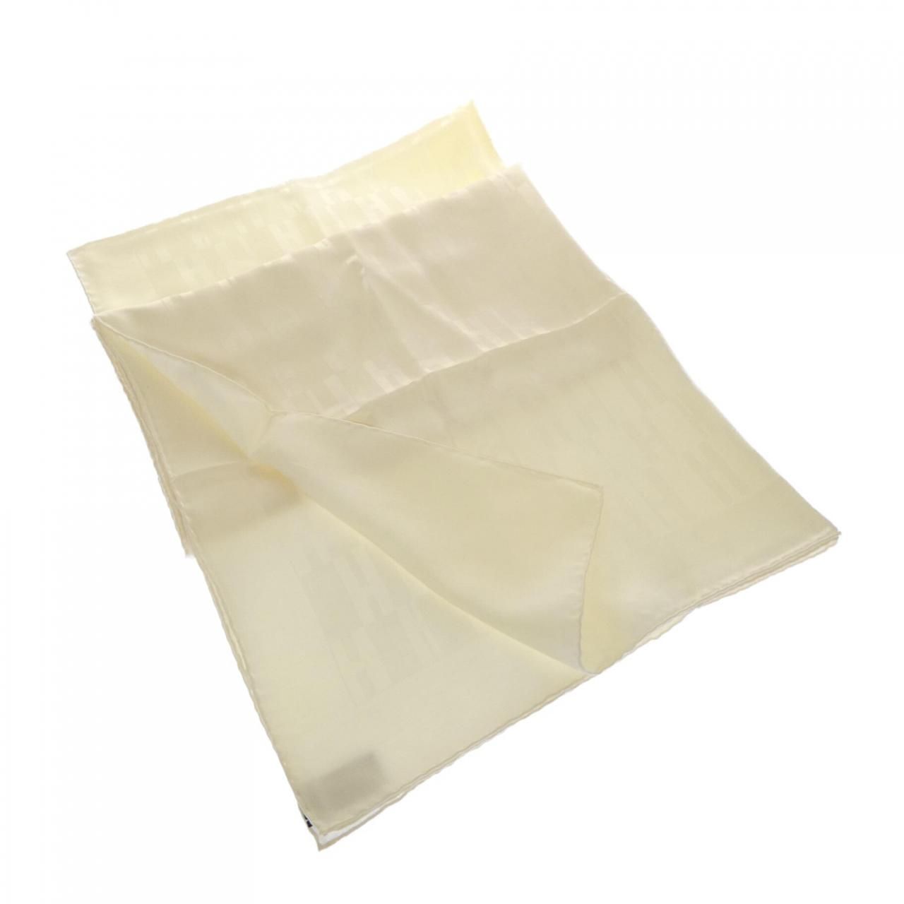 Hermes Stole Scarf White