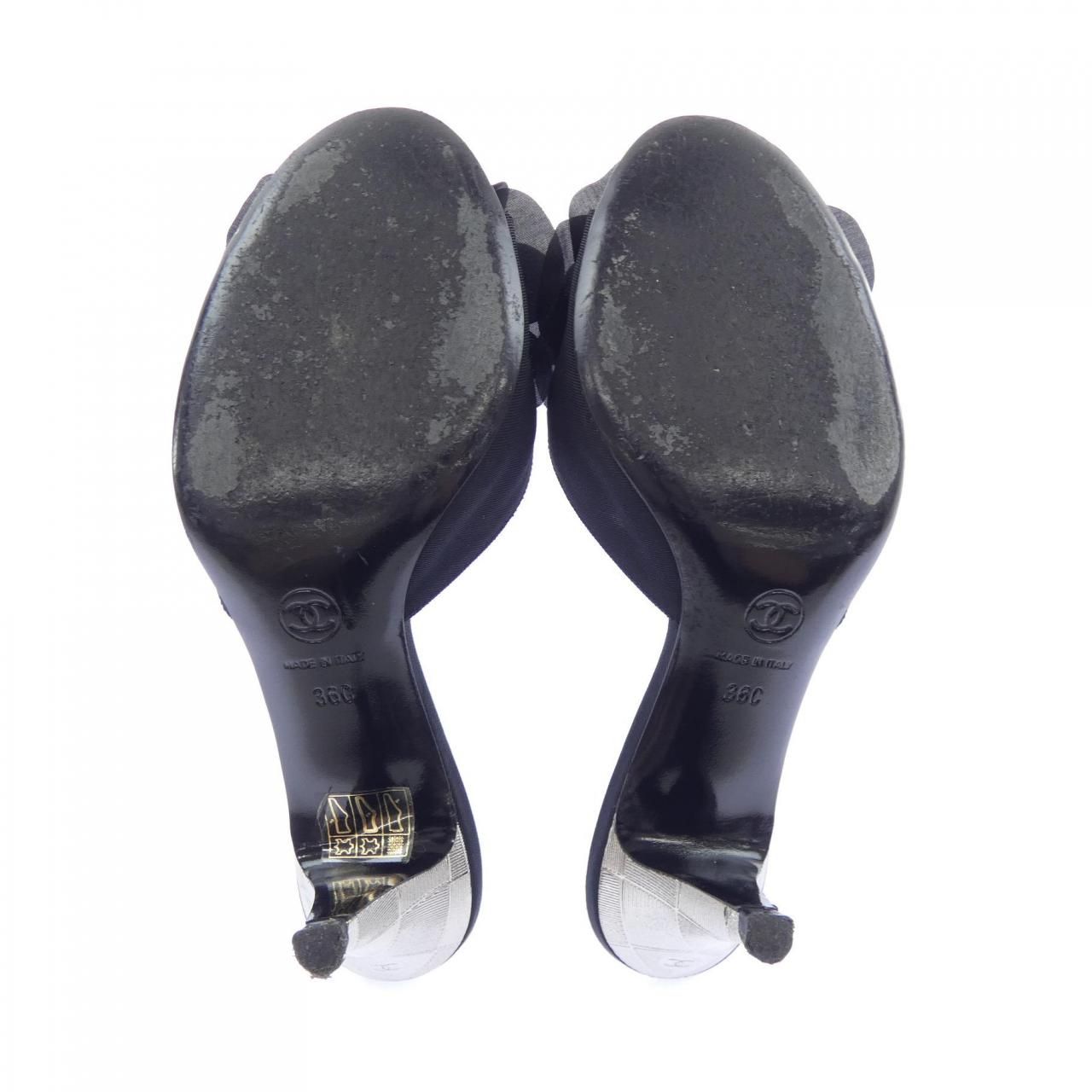 Chanel Sandals Black — view 4