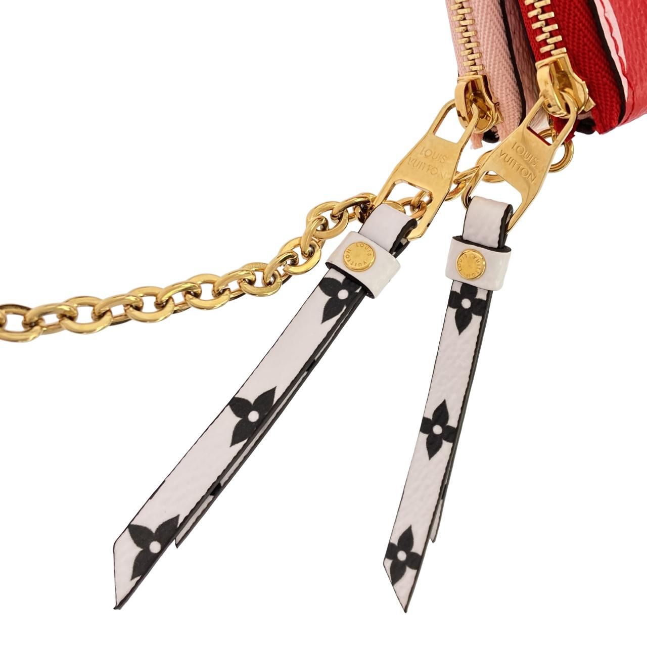 Louis Vuitton Monogram Giant Pochette Double Zip Shoulder — view 4