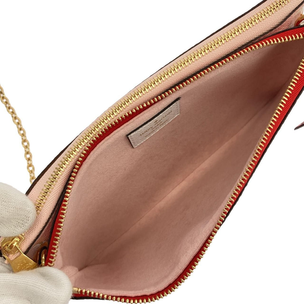 Louis Vuitton Monogram Giant Pochette Double Zip Shoulder — view 6