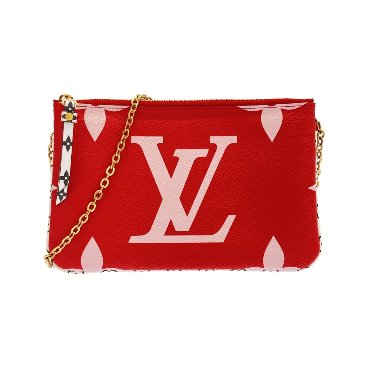Louis Vuitton Monogram Giant Pochette Double Zip Shoulder