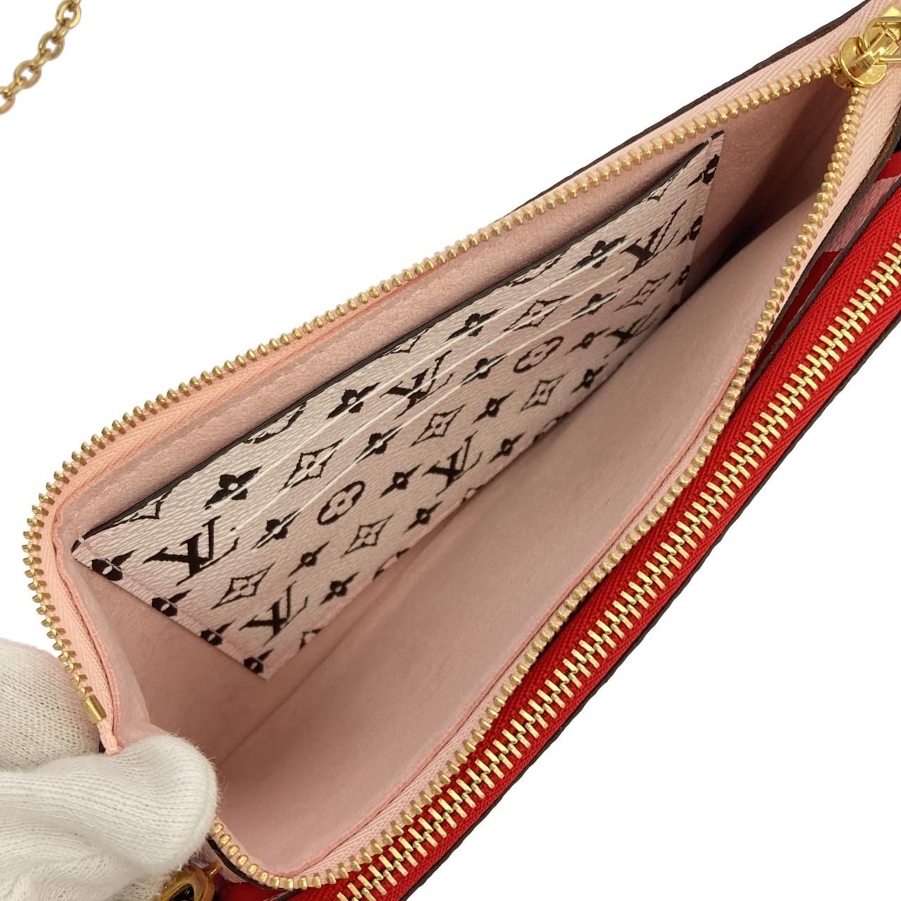 Louis Vuitton Monogram Giant Pochette Double Zip Shoulder — view 7