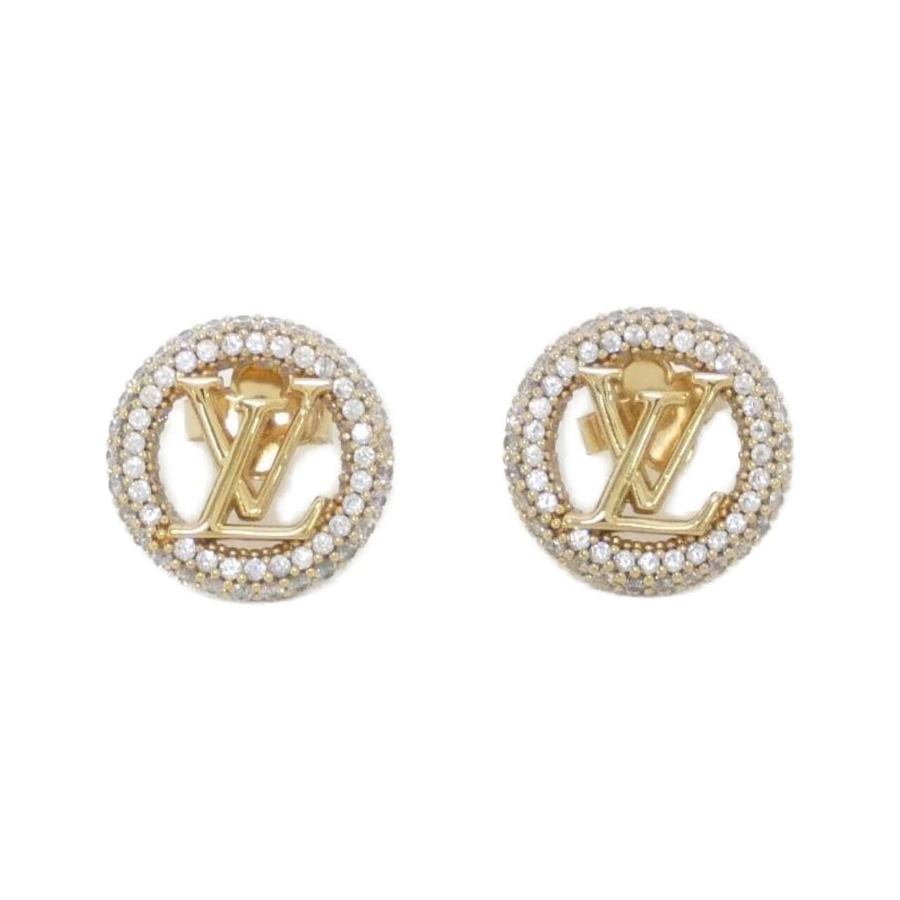 Louis Vuitton Book le Reuille e by Night Earrings