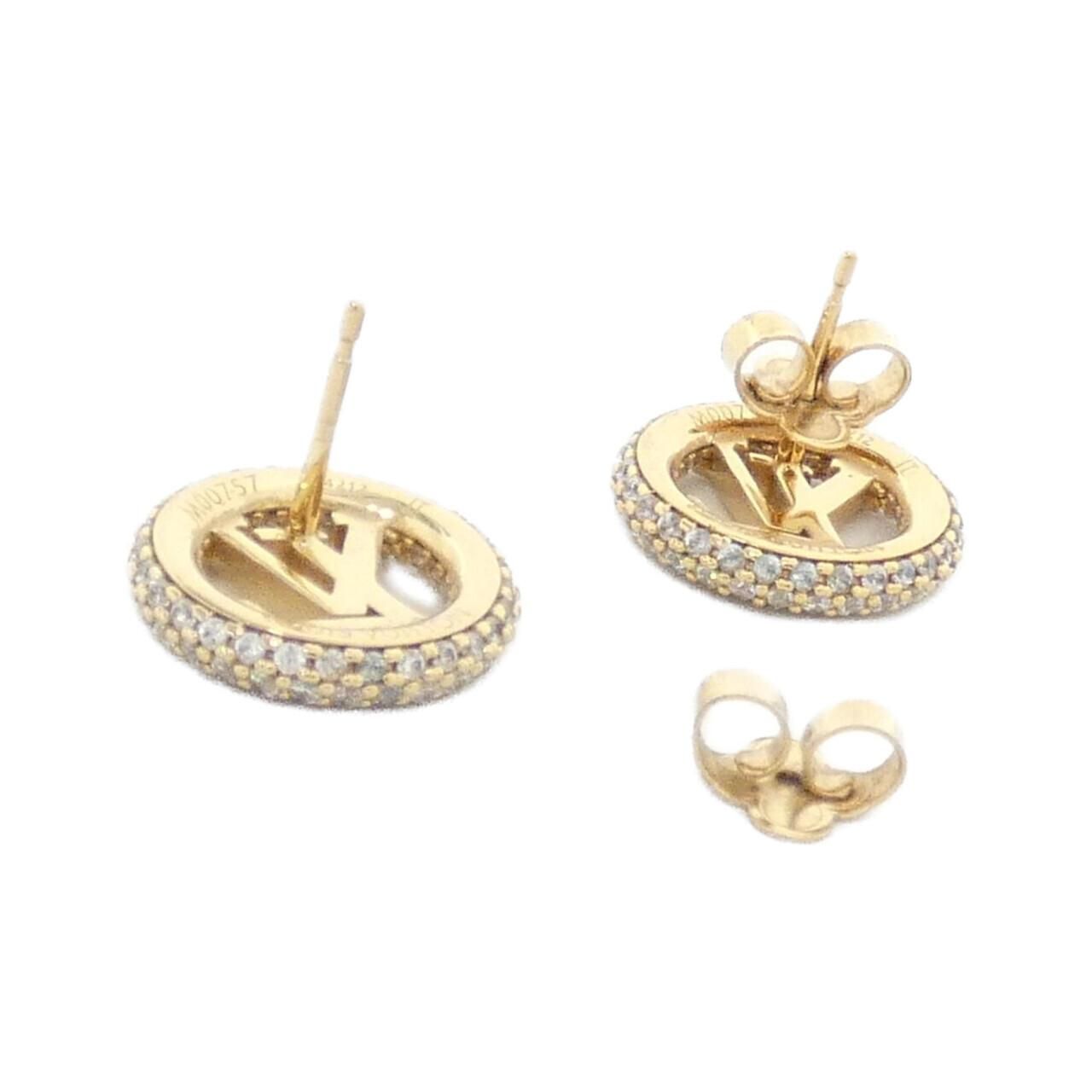 Louis Vuitton Book le Reuille e by Night Earrings — view 3
