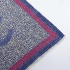 Chanel Stole Scarf Navy — view 2