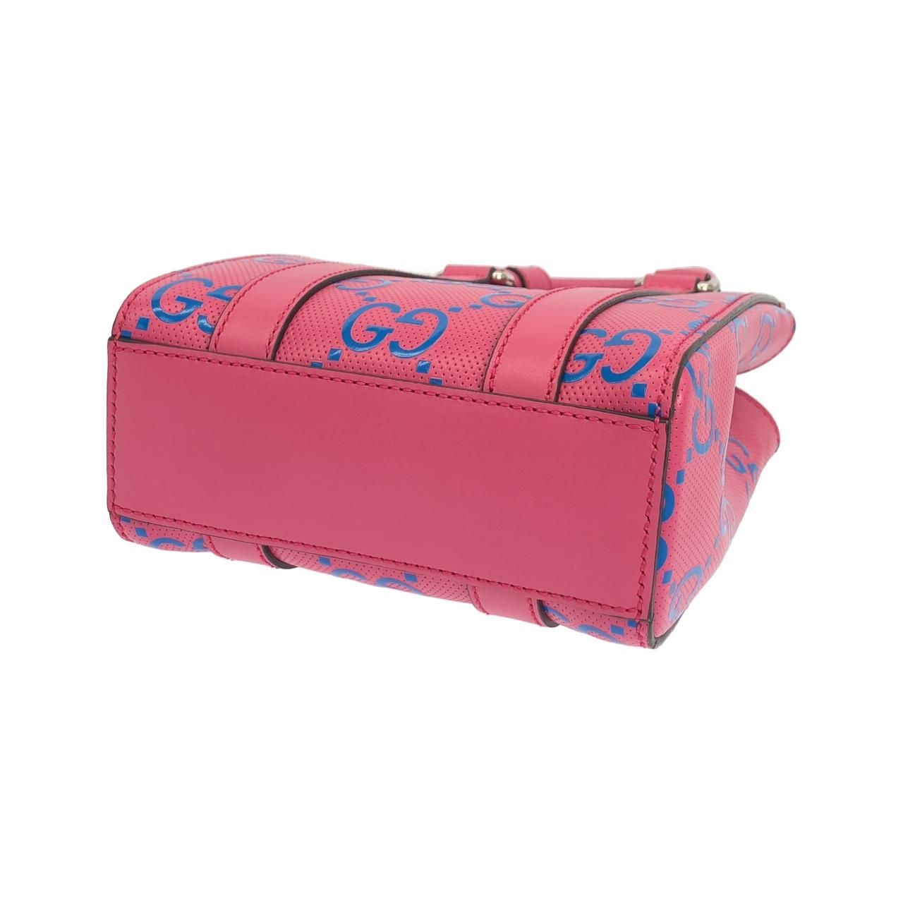 Gucci Aabdq Bag Handbag Pink — view 3