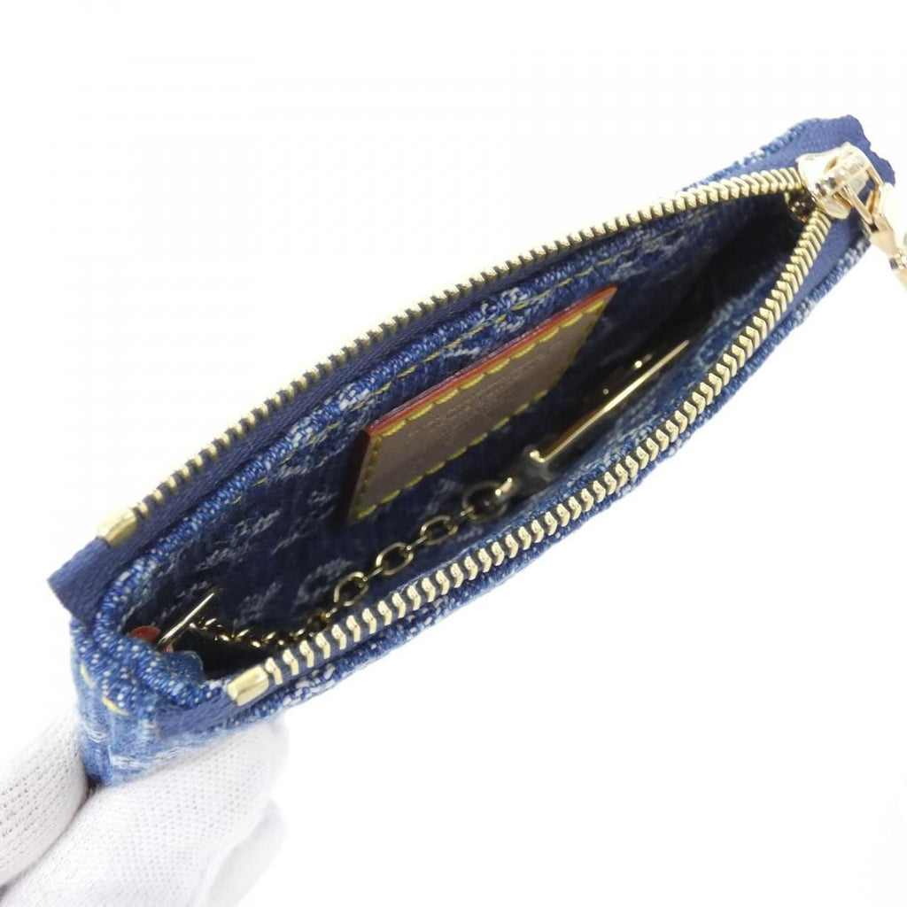 Louis Vuitton Monogram Cherry Denim Key Holder — view 4