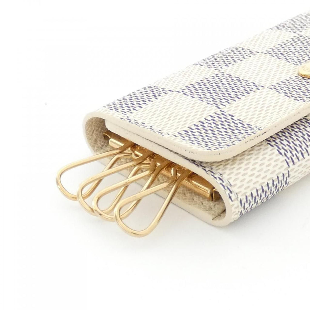Louis Vuitton Damier Azur Multicles Key Case Key Holder — view 2