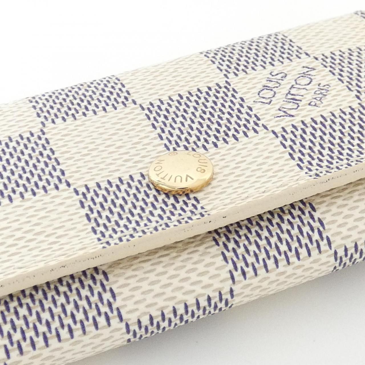 Louis Vuitton Damier Azur Multicles Key Case Key Holder — view 3