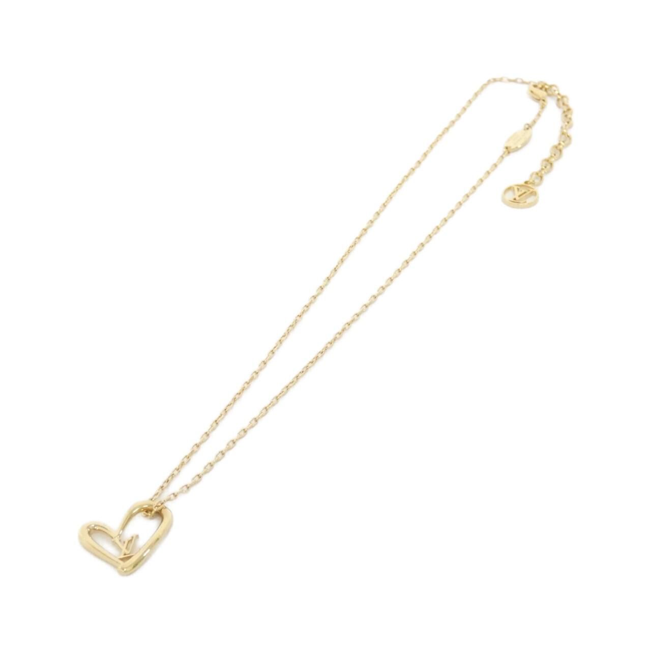Louis Vuitton Collier Heart Foreign Love Necklace — view 2