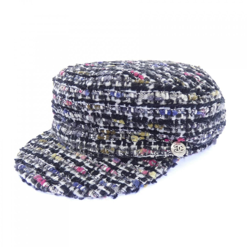 Chanel Cap Hat Black