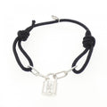 Louis Vuitton Lockit Virgil Abloh Black Bracelet