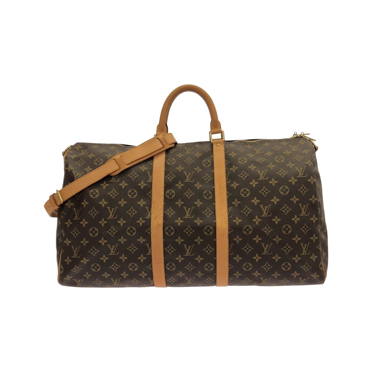 Louis Vuitton Vintage Monogram Keepall Bandouliere 55 cm Boston