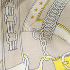 Hermes la Promenade du Matin Bandana Carre Shawl Scarf — view 4