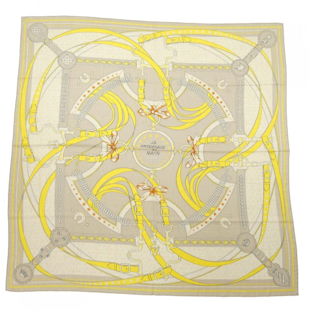 Hermes la Promenade du Matin Bandana Carre Shawl Scarf