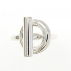 Hermes Echappee Ring Silver — view 2