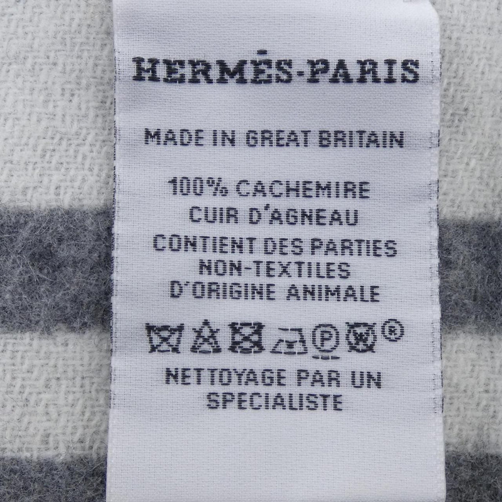 Hermes Coaching Scarf White — view 3
