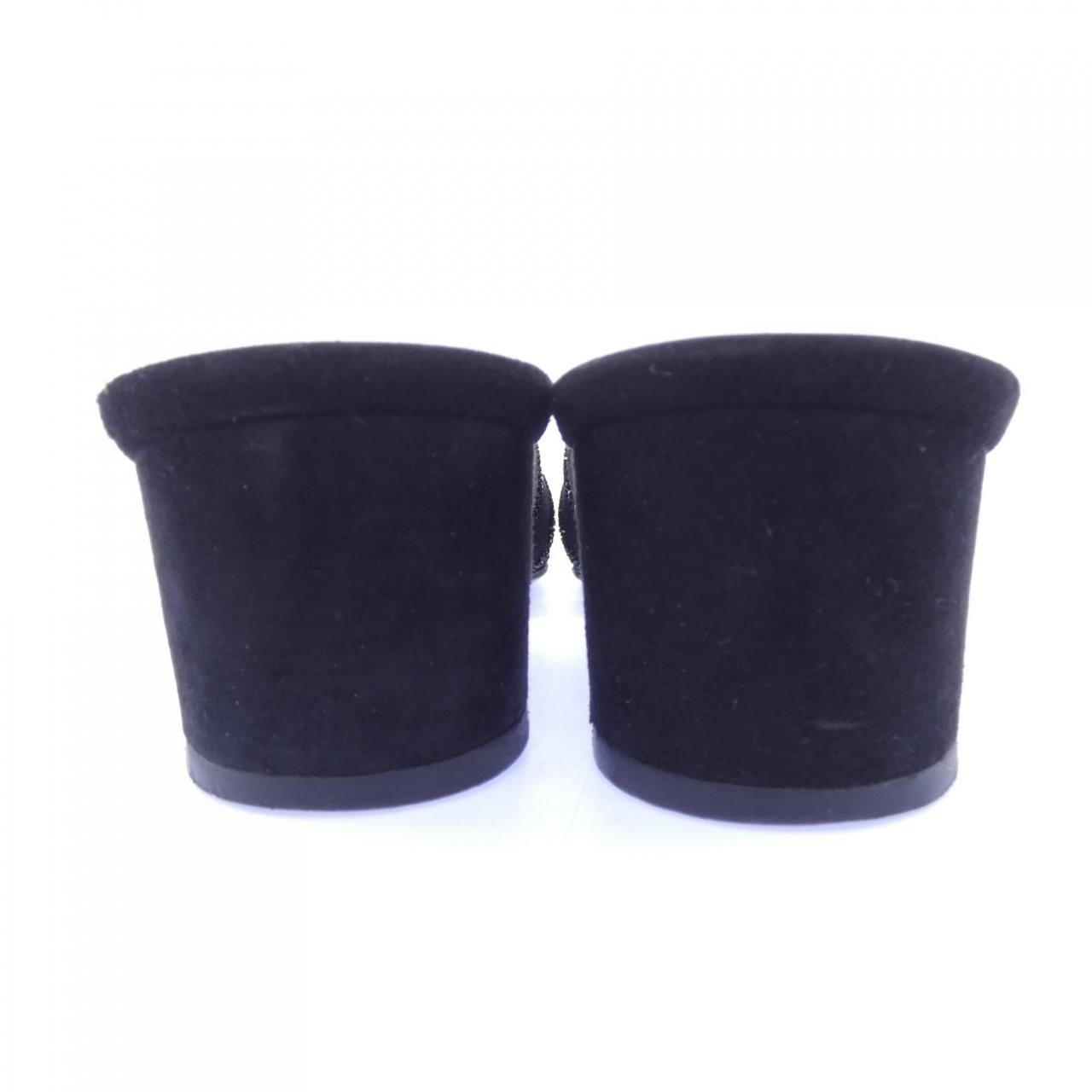Hermes Oasis Sandals Black — view 5
