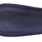 Hermes Oasis Sandals Black — view 6