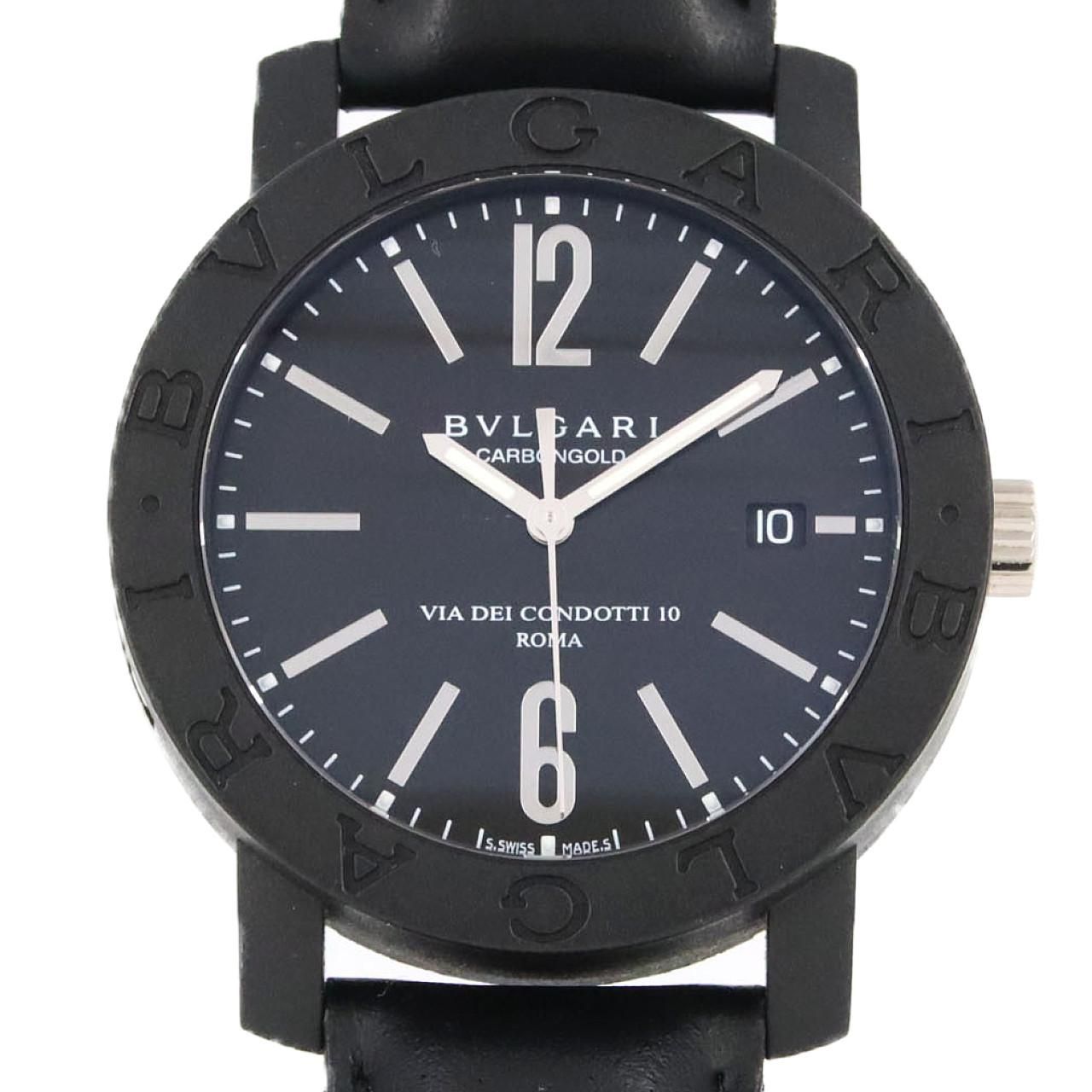Bvlgari Carbon Gold Automatic Winding Watch