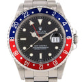 Rolex GMT Master SS Automatic Winding a Number Watch