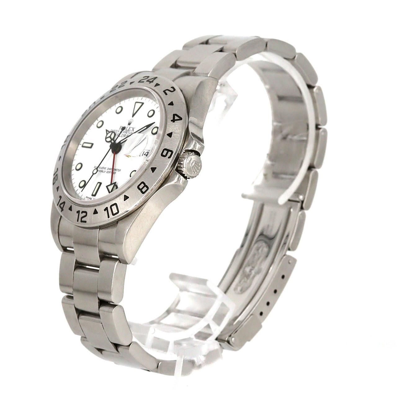 Rolex Explorer II SS Automatic Winding Number Watch — view 2
