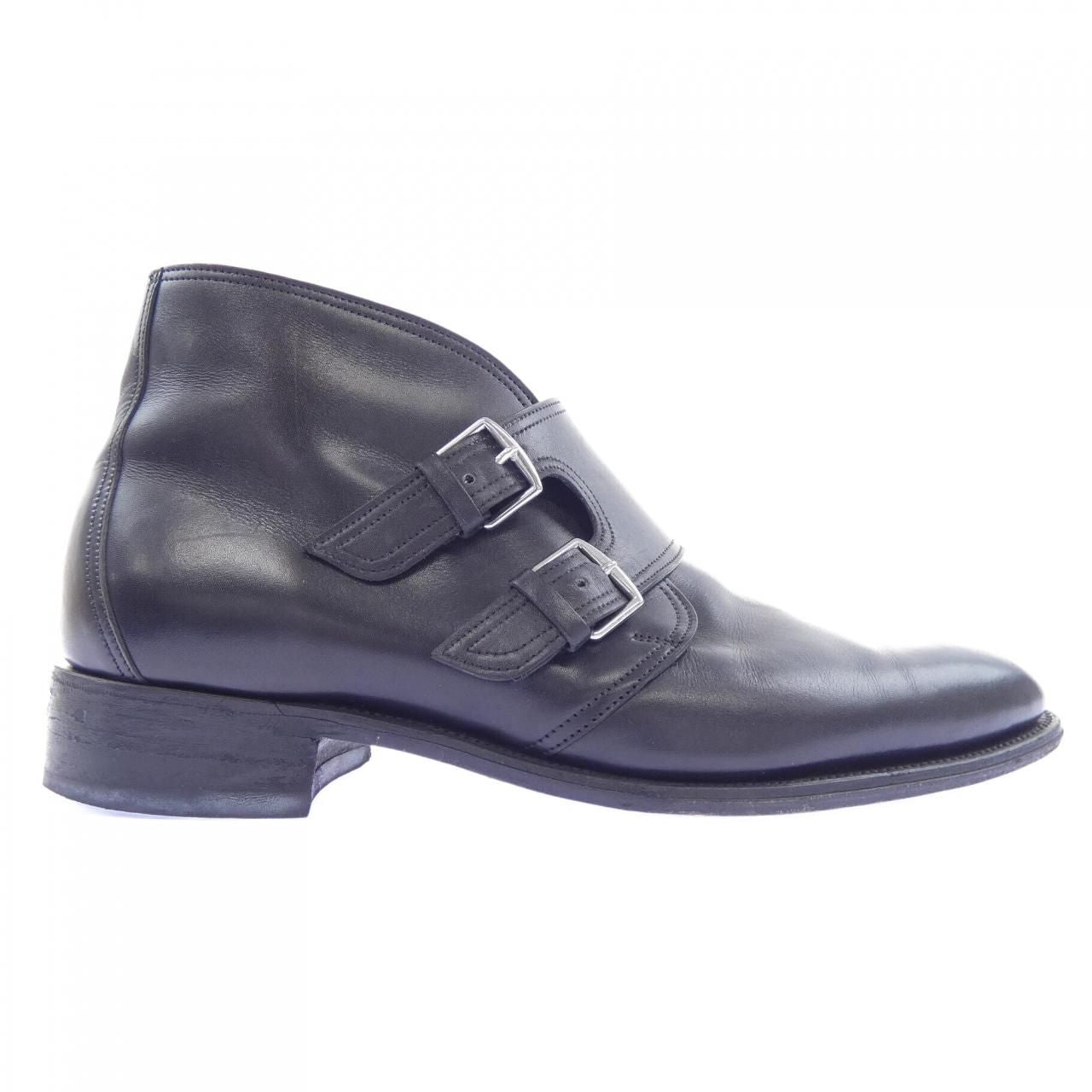 Hermes Louis Boots Black