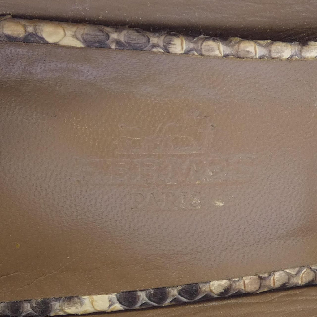 Hermes Sandals Beige — view 6