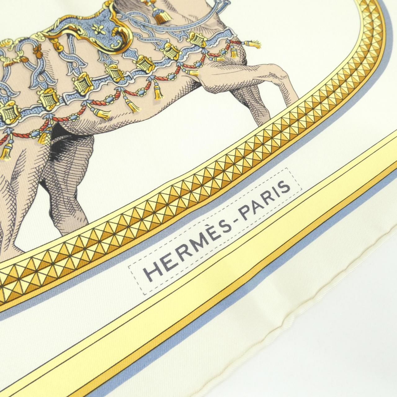 Hermes Grand Apparat Carre Scarf — view 2