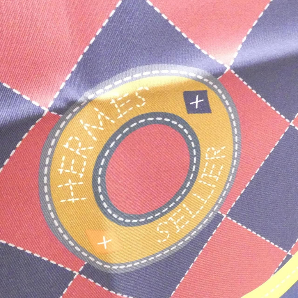 Hermes Tapis de Selle Carre Double Face Scarf — view 2
