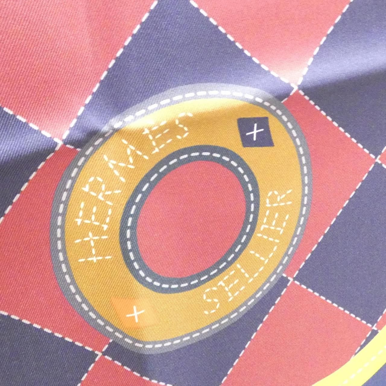 Hermes Tapis de Selle Carre Double Face Scarf — view 2