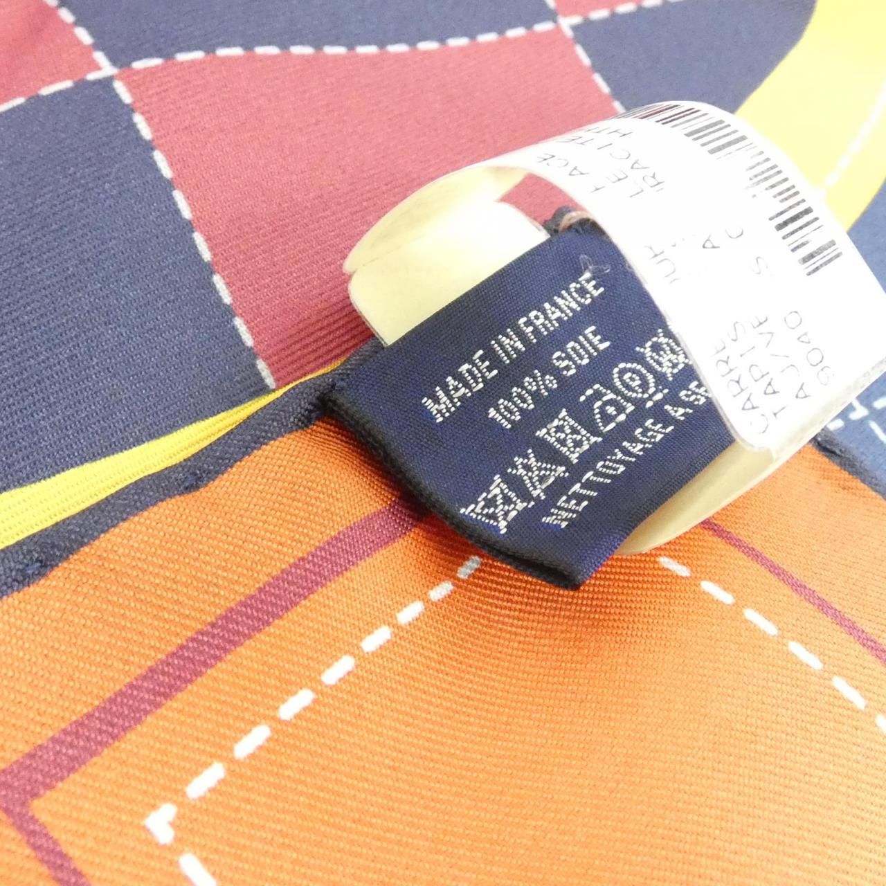 Hermes Tapis de Selle Carre Double Face Scarf — view 3