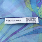Hermes Stole Scarf Blue — view 3