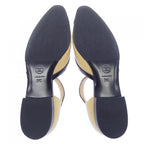 Chanel Open Shoes Turnlock Flat — view 4