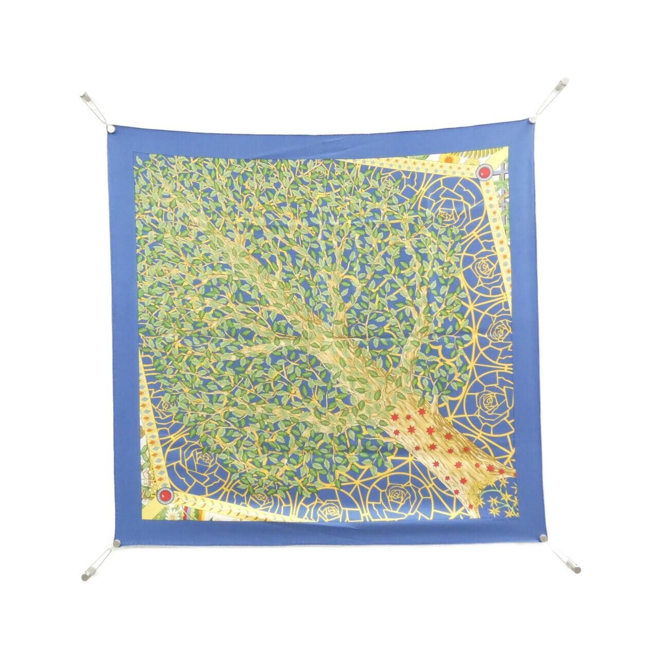Hermes Axis Mundi Carre Scarf