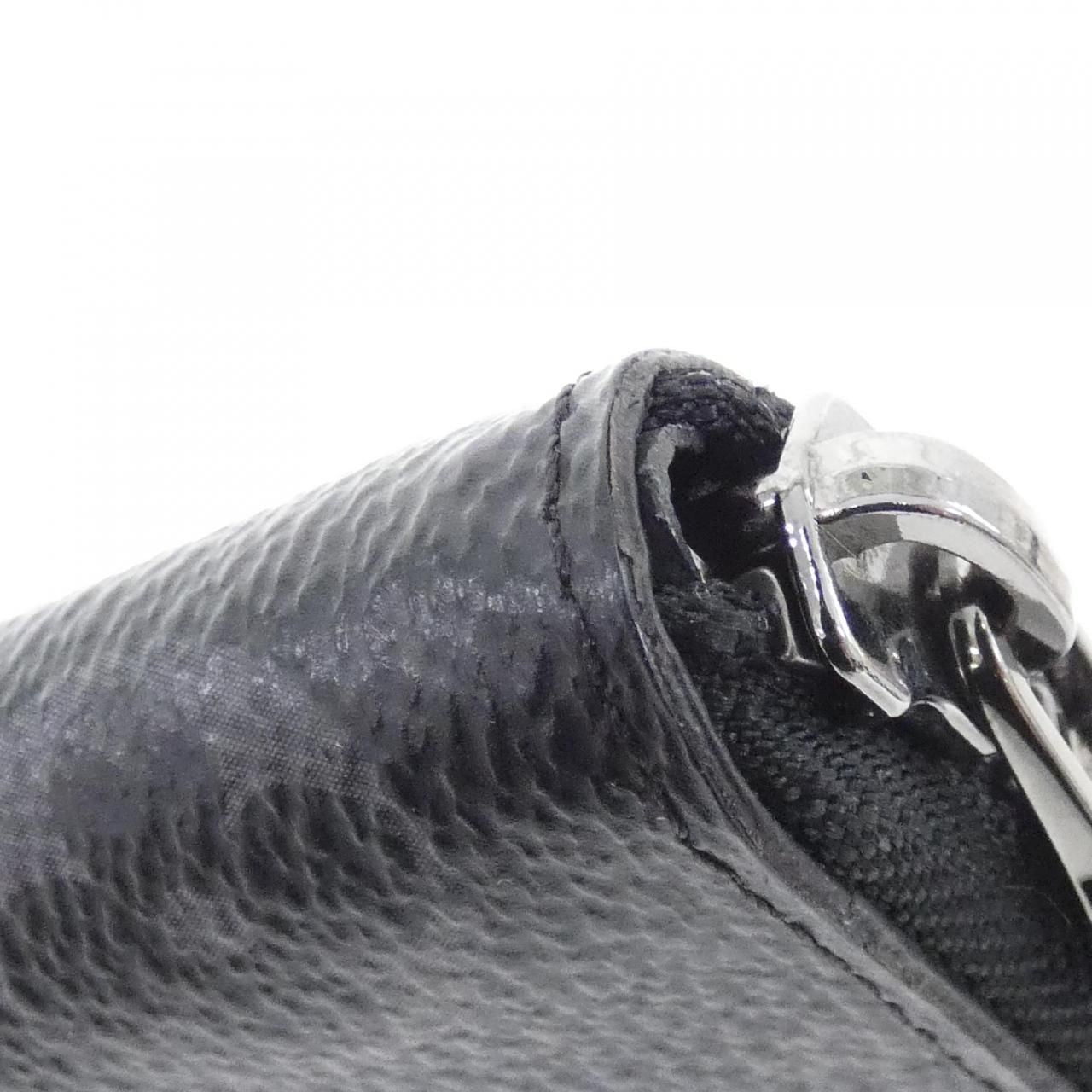 Louis Vuitton Monogram Eclipse Zippy Wallet Vertical — view 3