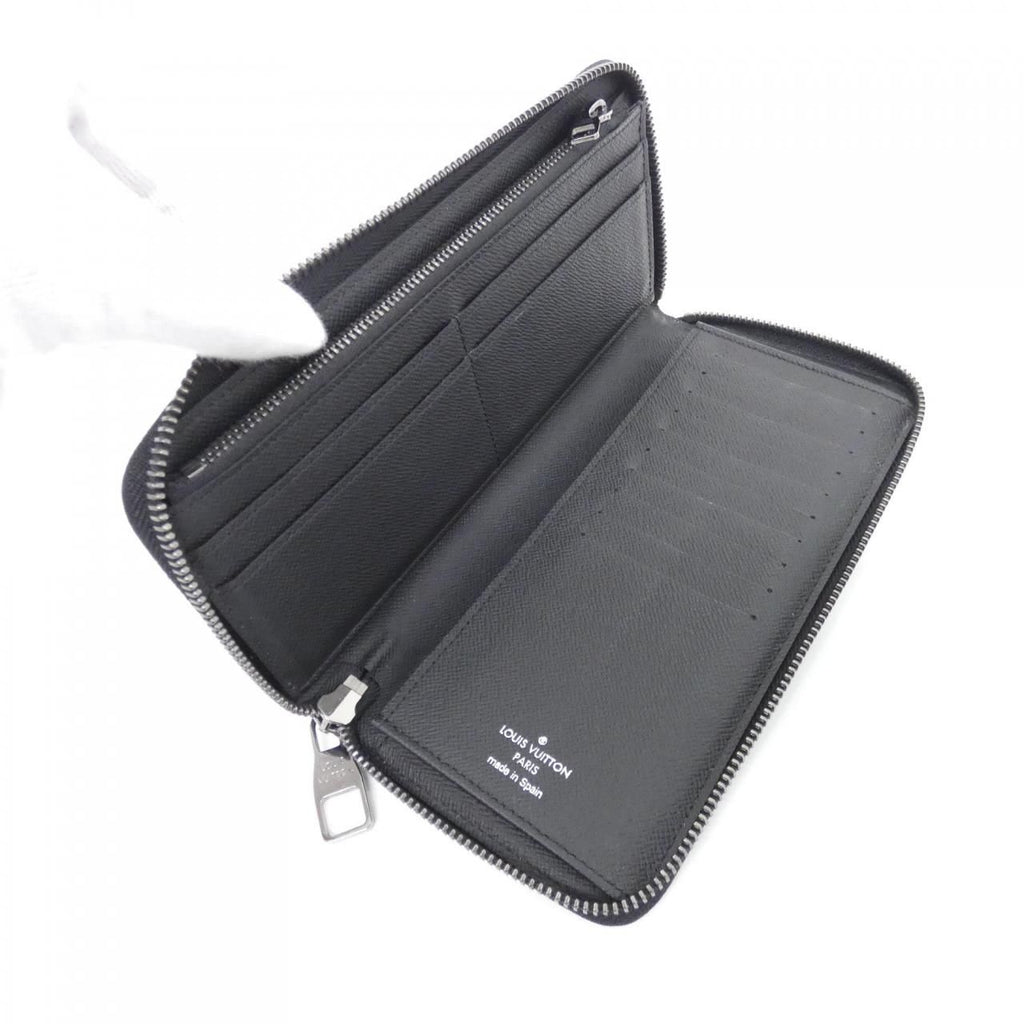 Louis Vuitton Monogram Eclipse Zippy Wallet Vertical — view 6