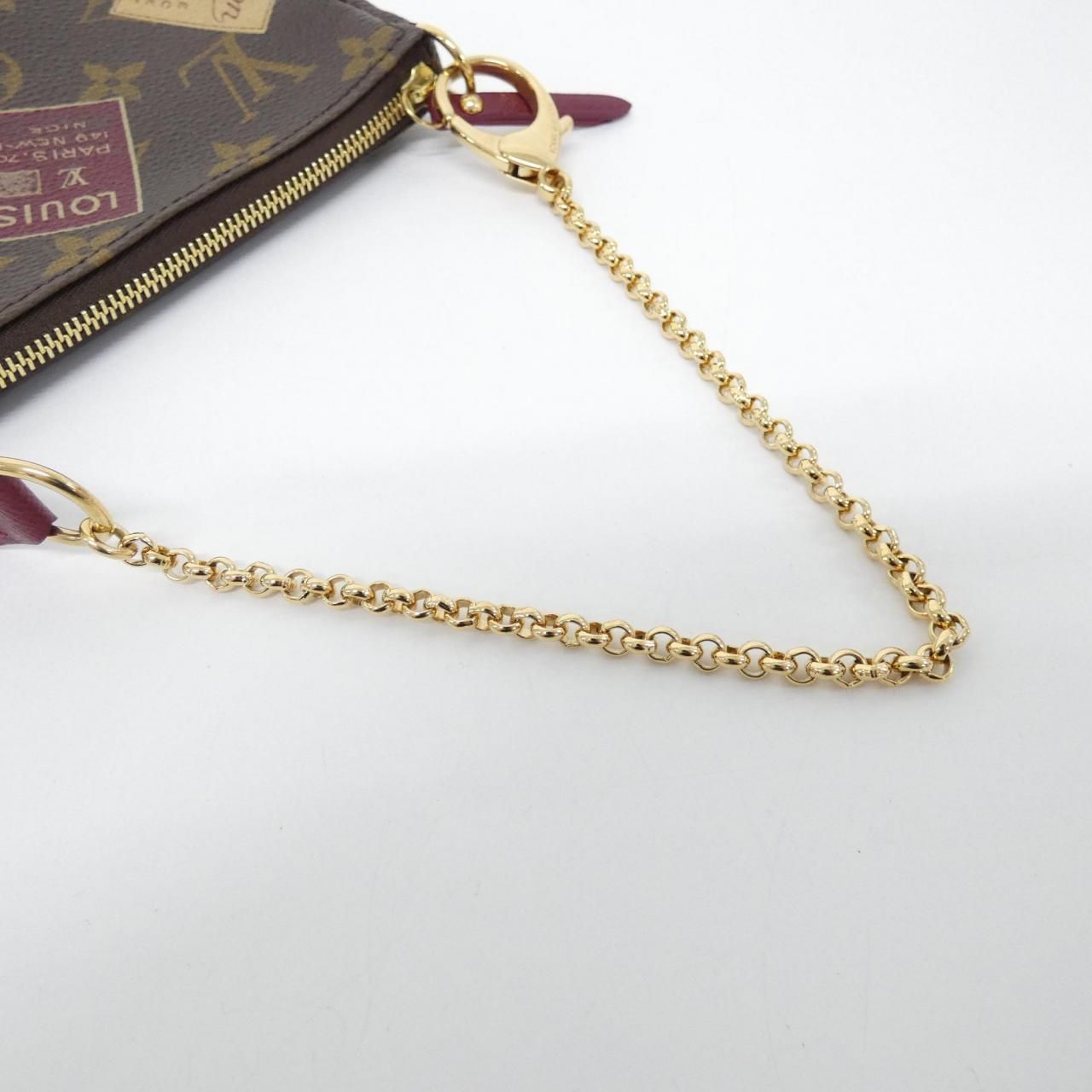 Louis Vuitton Monogram Mini Pochette Pouch — view 5