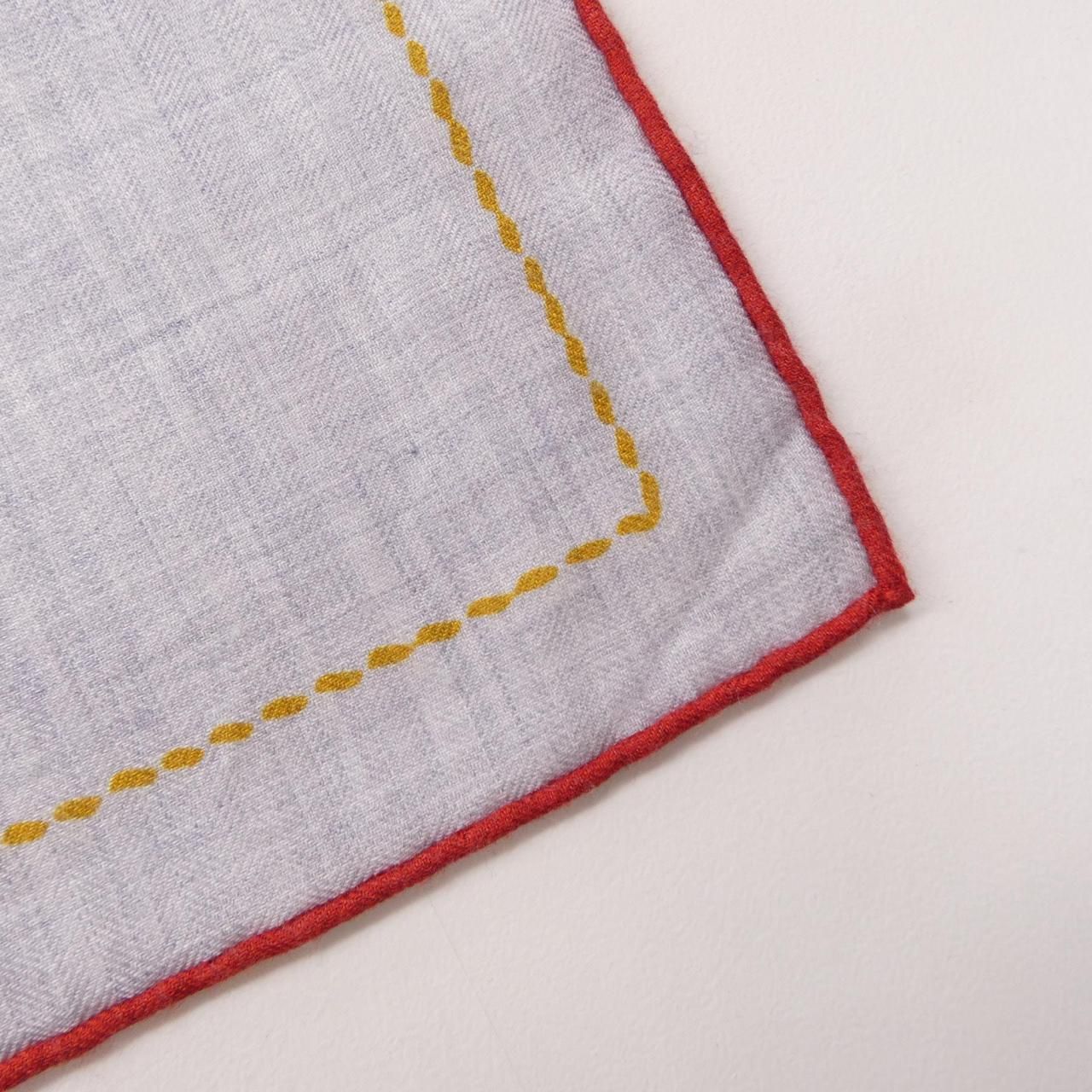 Hermes Pique Sellier Carre Shawl Scarf — view 2
