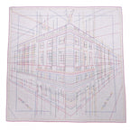 Hermes Pique Sellier Carre Shawl Scarf