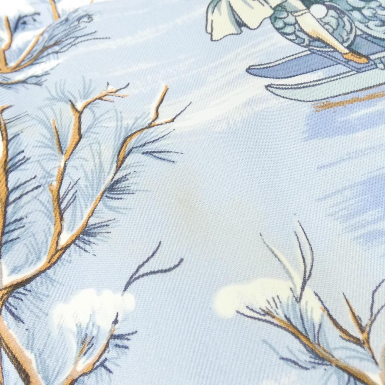 Hermes Traineaux Et Glissades Carre Scarf — view 4