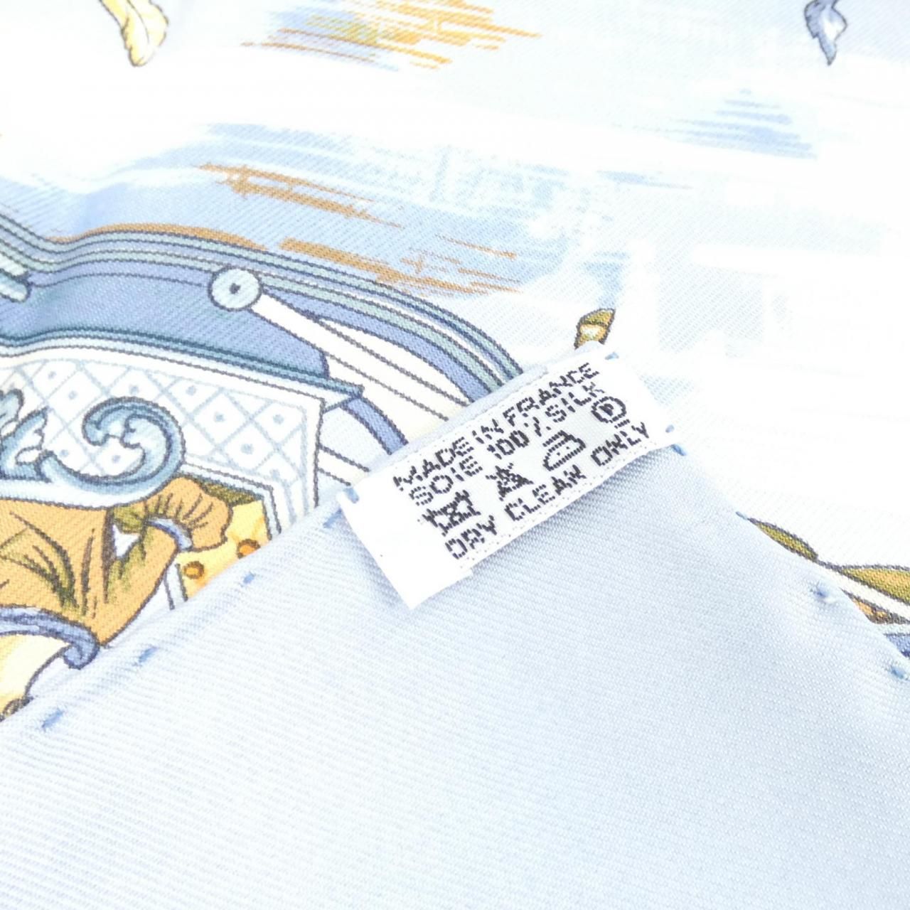 Hermes Traineaux Et Glissades Carre Scarf — view 5