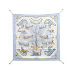 Hermes Traineaux Et Glissades Carre Scarf